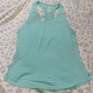 Blue Cotton Tank